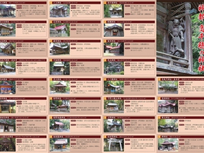 高千穂の神社マップ