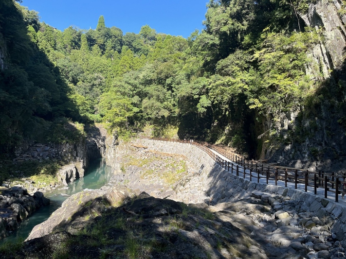 高千穂峡遊歩道通行止め解除のお知らせ