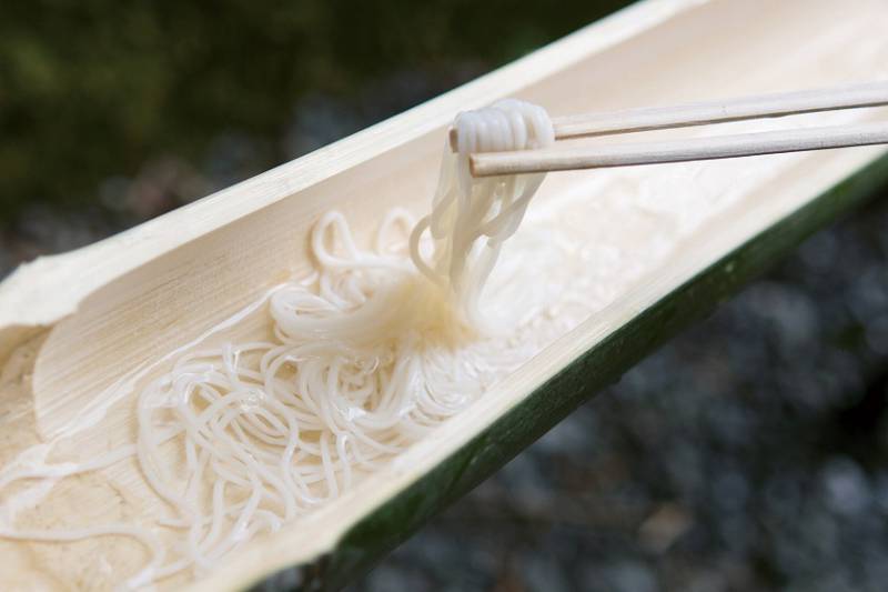 Nagashi Somen (Flowing Noodles)