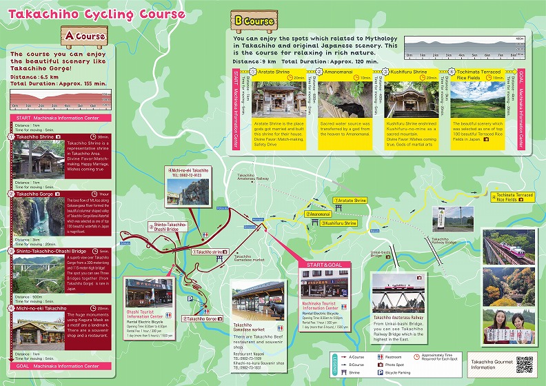 TAKACHIHO CYCLING MAP