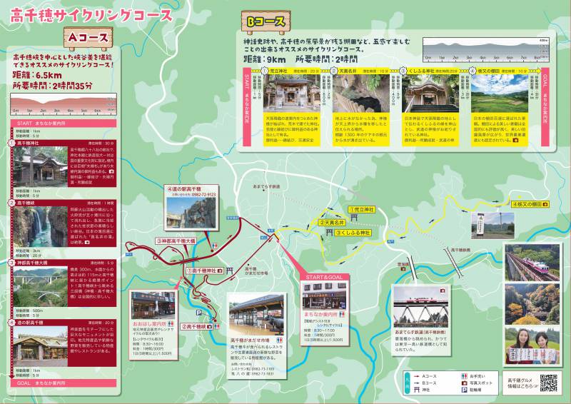 高千穗自行車旅遊指南地圖